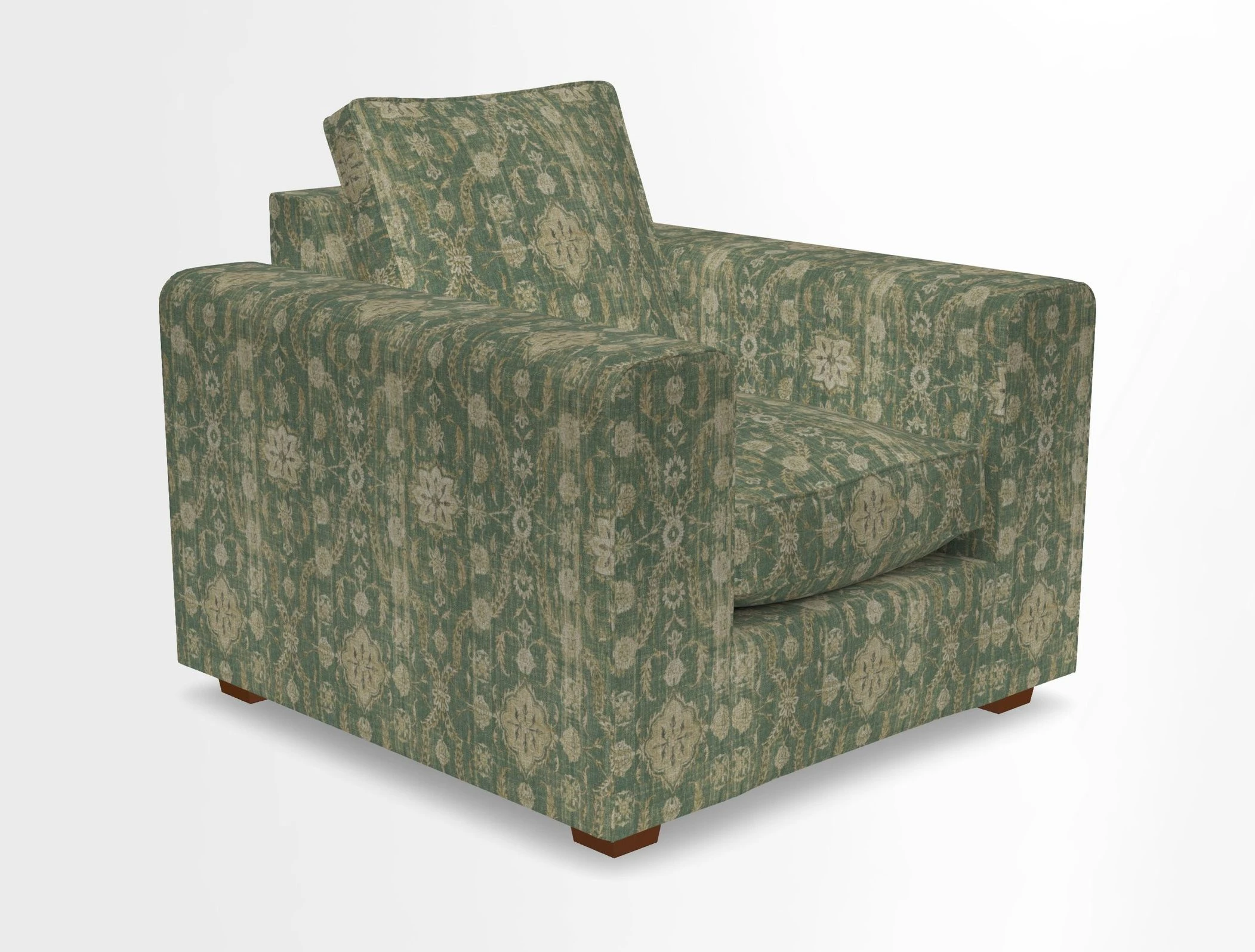 Saxmundham Chair in Two Tone Plain Biscuit