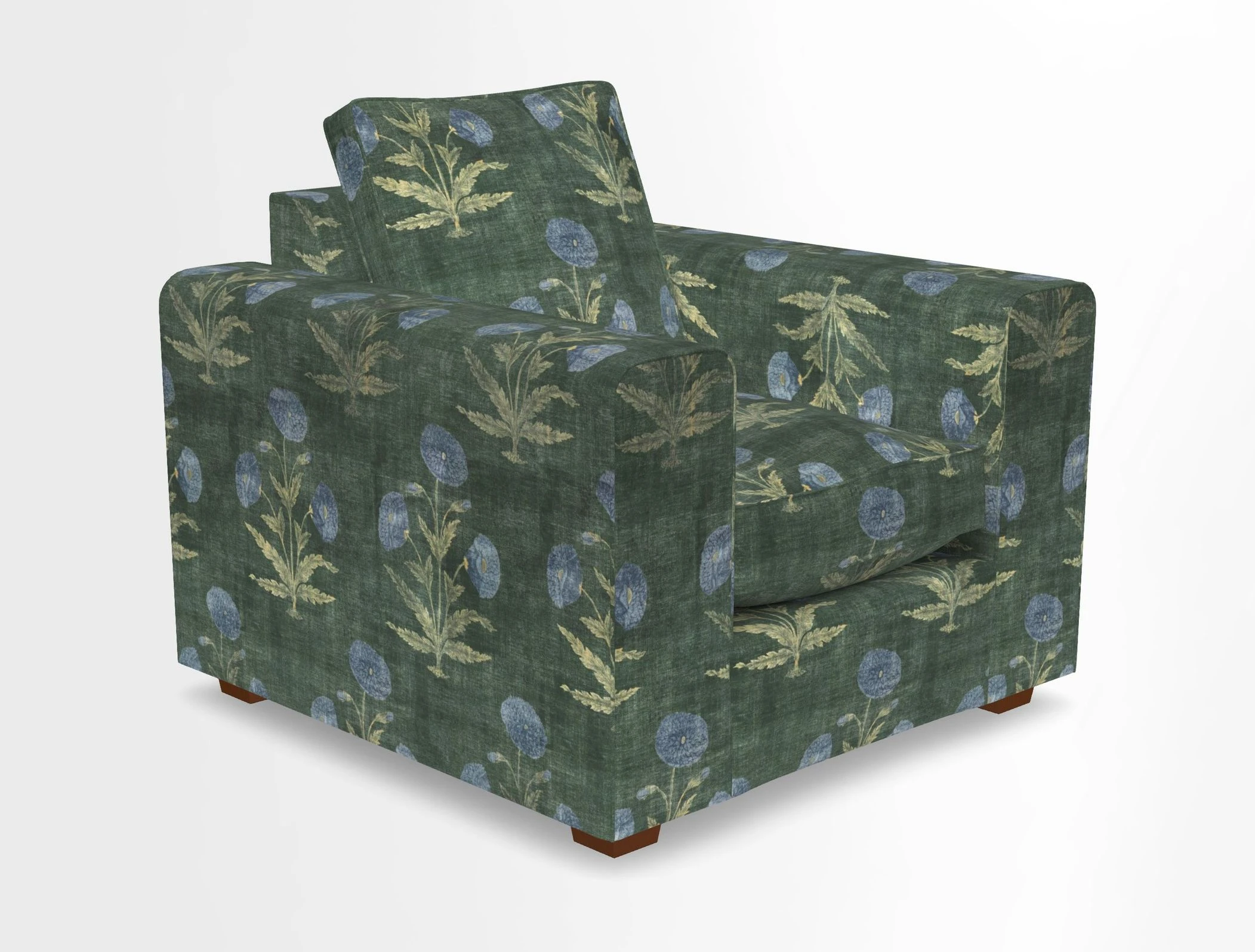 Saxmundham Chair in Two Tone Plain Biscuit