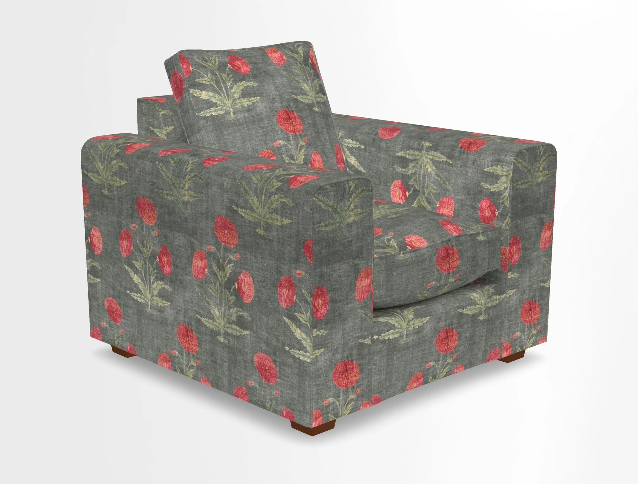 Saxmundham Chair in Two Tone Plain Biscuit