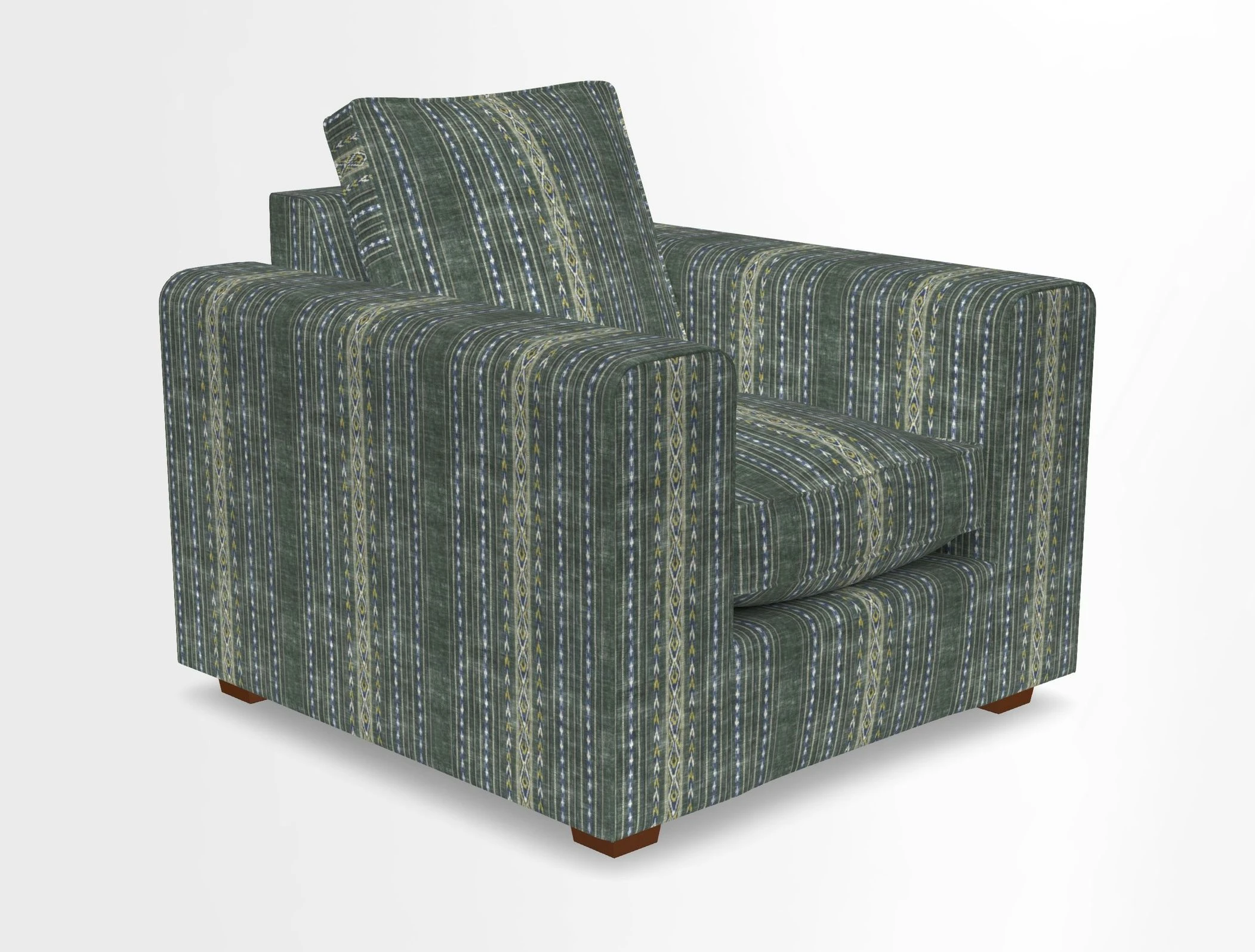 Saxmundham Chair in Two Tone Plain Biscuit