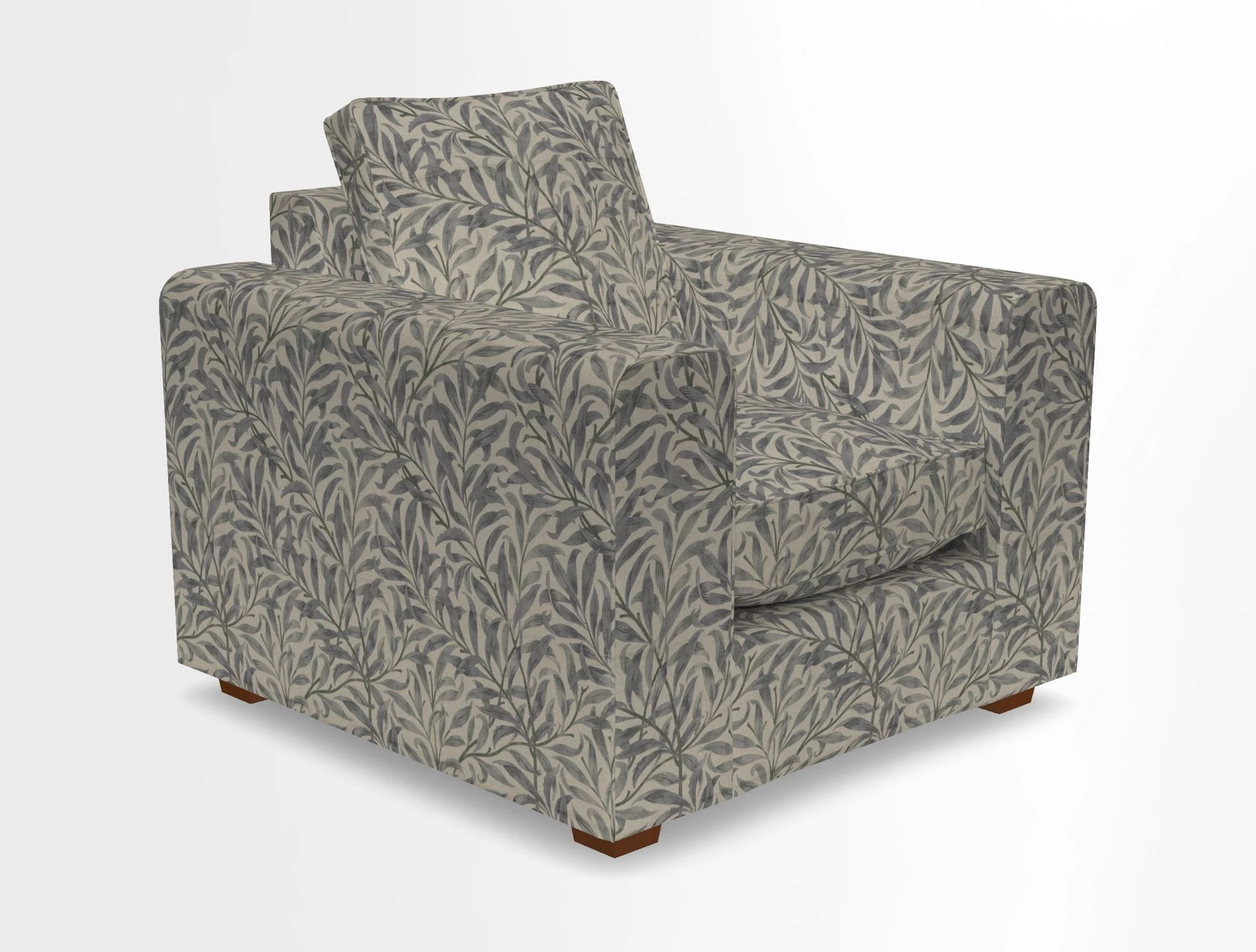 Saxmundham Chair in Two Tone Plain Biscuit