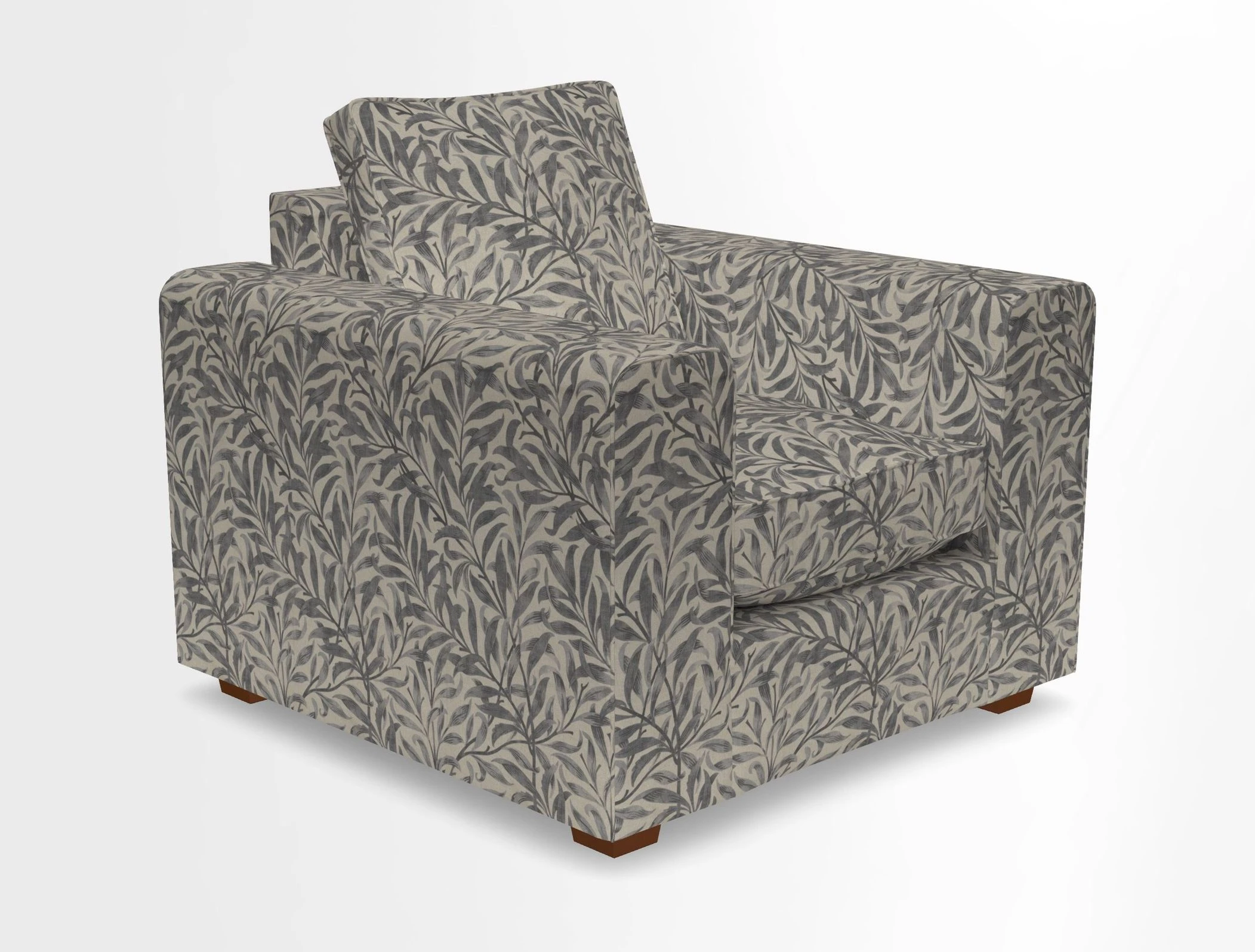 Saxmundham Chair in Two Tone Plain Biscuit