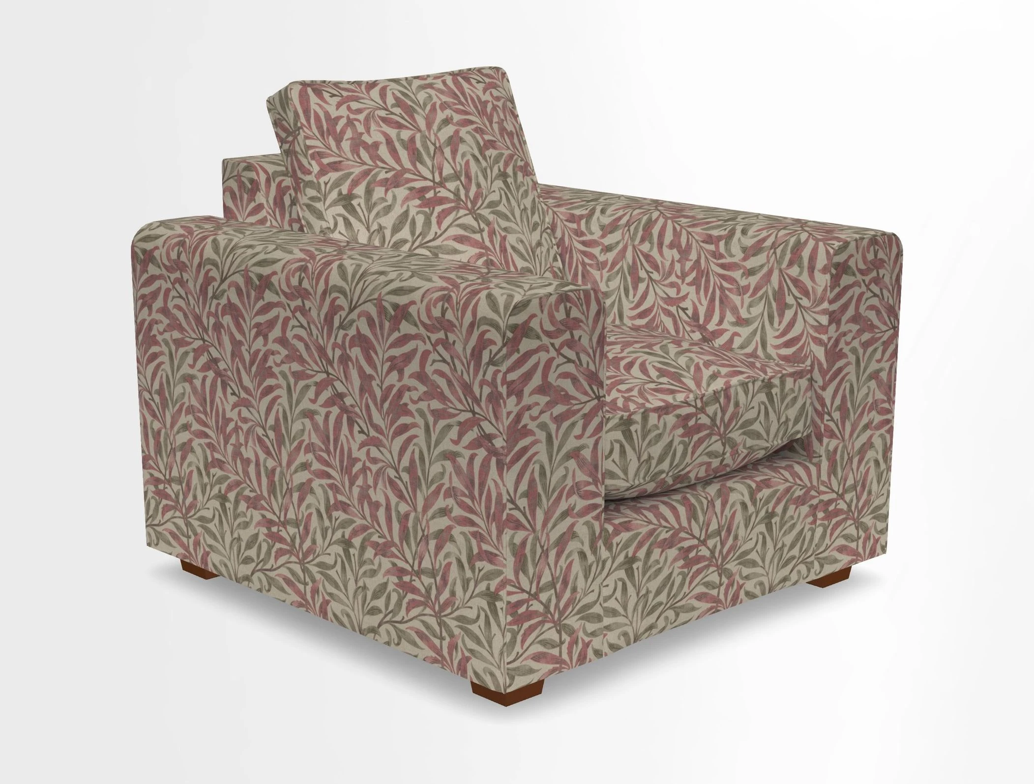 Saxmundham Chair in Two Tone Plain Biscuit