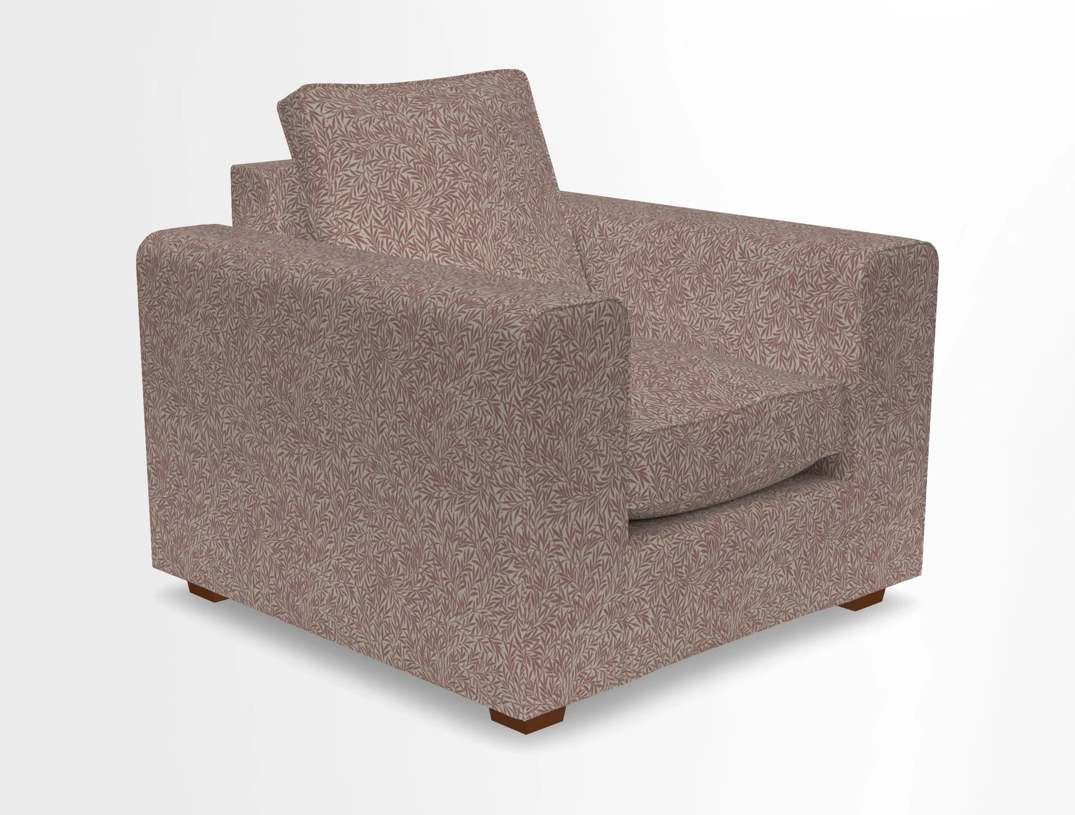 Saxmundham Chair in Two Tone Plain Biscuit