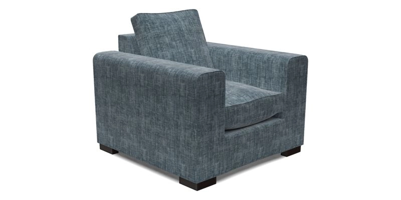 Saxmundham Chair in Two Tone Plain Biscuit