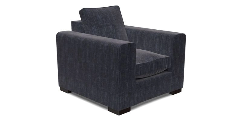 Saxmundham Chair in Two Tone Plain Biscuit