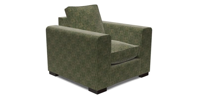 Saxmundham Chair in Two Tone Plain Biscuit