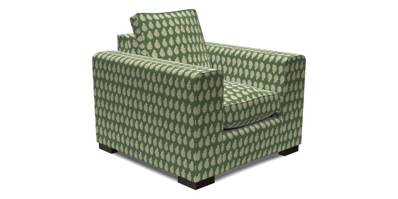 Saxmundham Chair in Two Tone Plain Biscuit