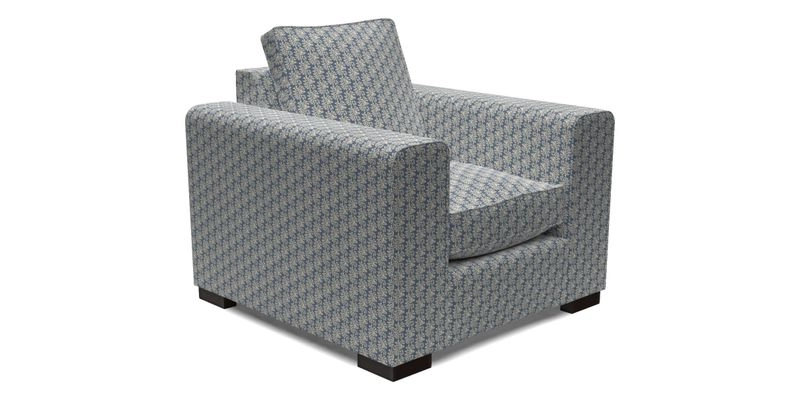 Saxmundham Chair in Two Tone Plain Biscuit