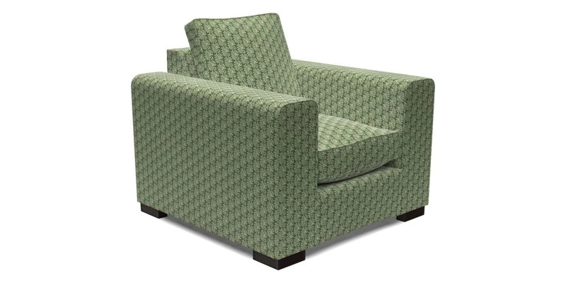 Saxmundham Chair in Two Tone Plain Biscuit