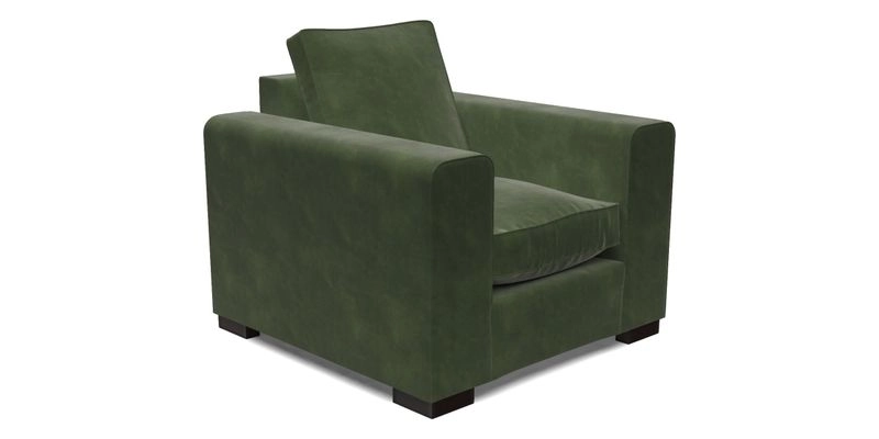 Saxmundham Chair in Two Tone Plain Biscuit