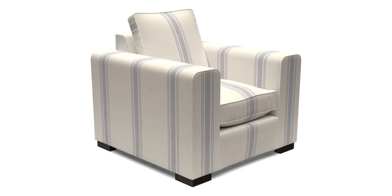 Saxmundham Chair in Two Tone Plain Biscuit