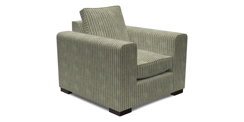 Saxmundham Chair in Two Tone Plain Biscuit