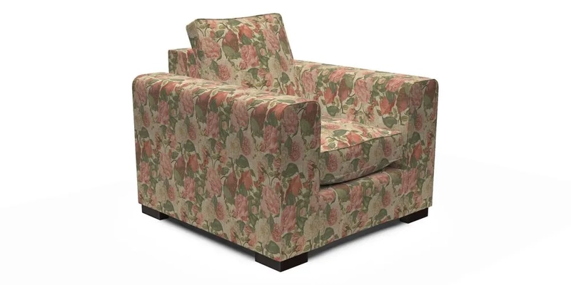 Saxmundham Chair in Two Tone Plain Biscuit