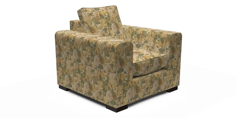 Saxmundham Chair in Two Tone Plain Biscuit