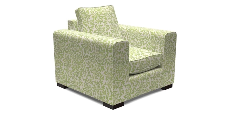 Saxmundham Chair in Two Tone Plain Biscuit