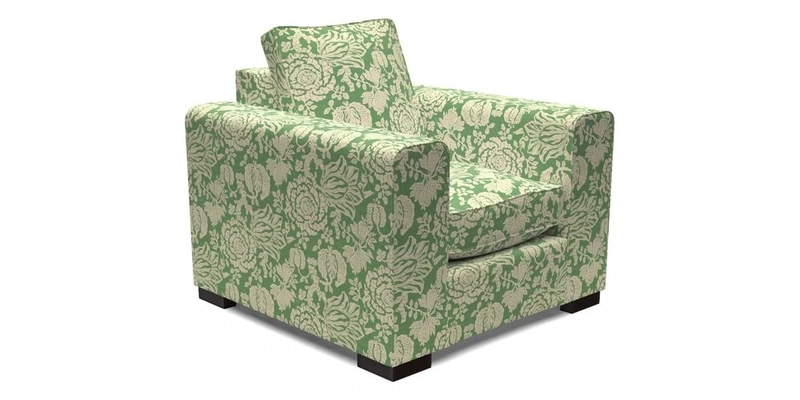 Saxmundham Chair in Two Tone Plain Biscuit