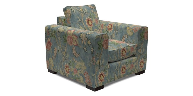 Saxmundham Chair in Two Tone Plain Biscuit