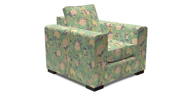 Saxmundham Chair in Two Tone Plain Biscuit