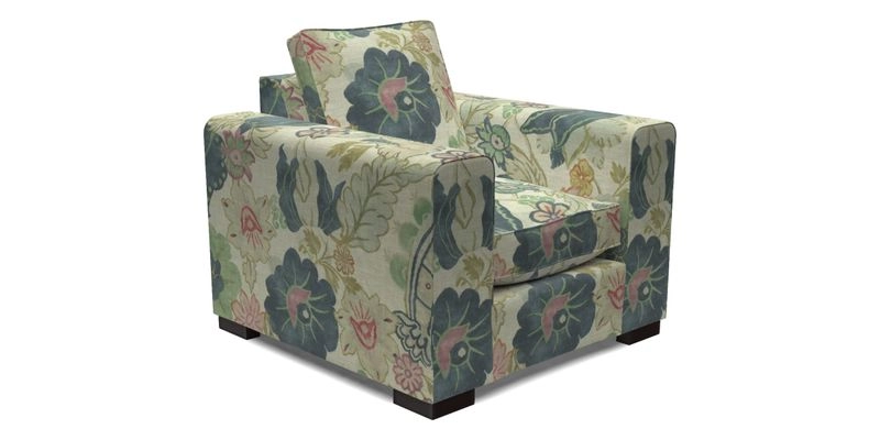 Saxmundham Chair in Two Tone Plain Biscuit