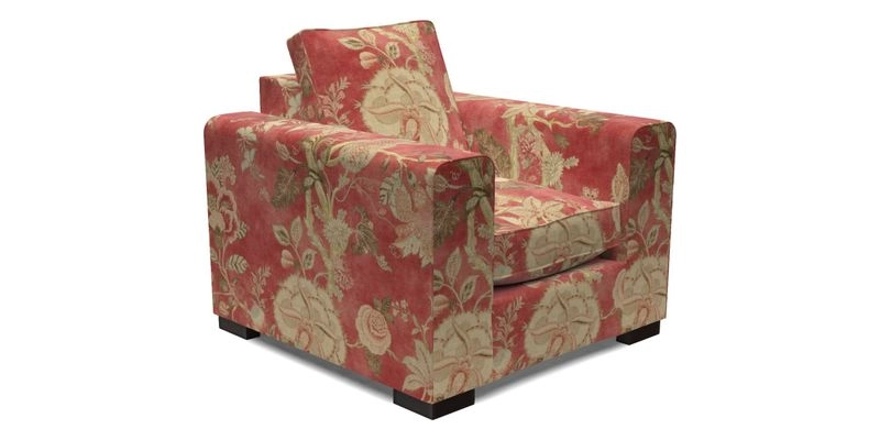 Saxmundham Chair in Two Tone Plain Biscuit