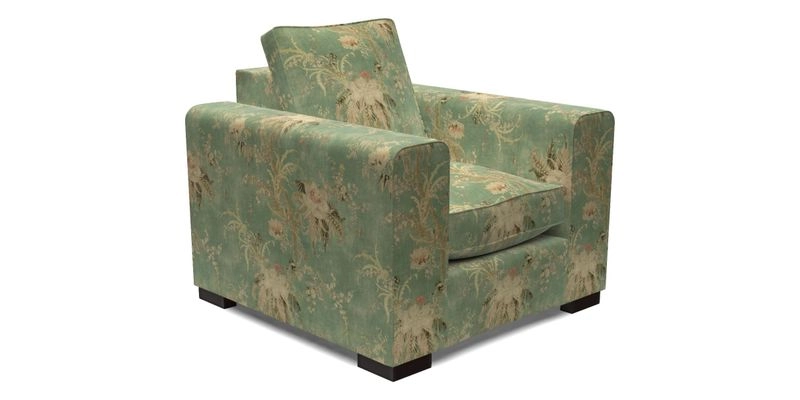 Saxmundham Chair in Two Tone Plain Biscuit