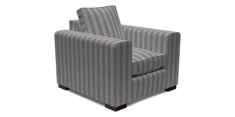 Saxmundham Chair in Two Tone Plain Biscuit