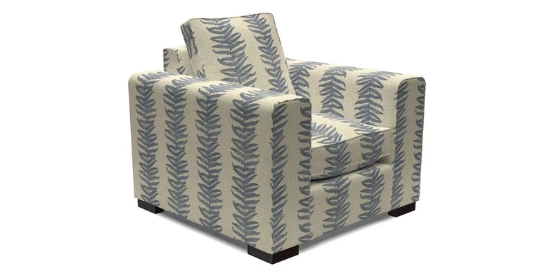 Saxmundham Chair in Two Tone Plain Biscuit