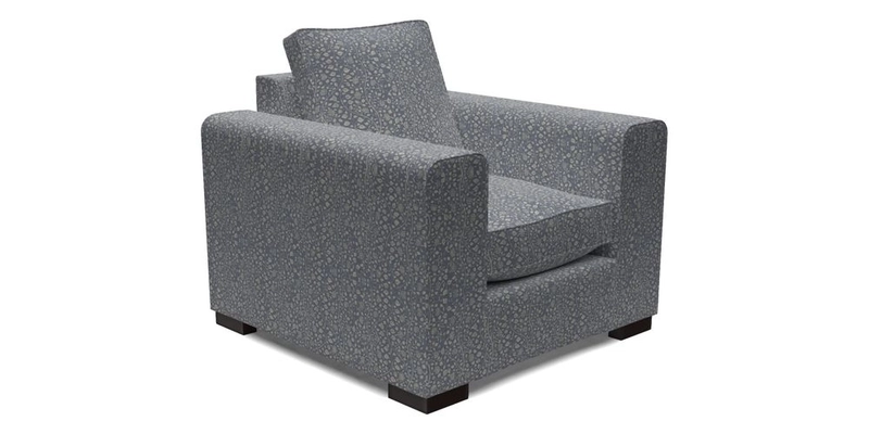 Saxmundham Chair in Two Tone Plain Biscuit