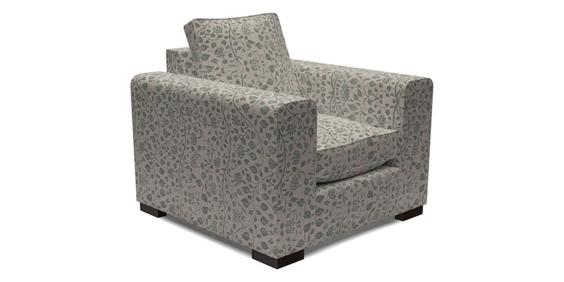 Saxmundham Chair in Two Tone Plain Biscuit