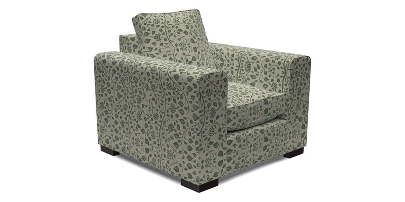 Saxmundham Chair in Two Tone Plain Biscuit