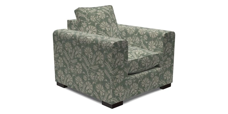 Saxmundham Chair in Two Tone Plain Biscuit