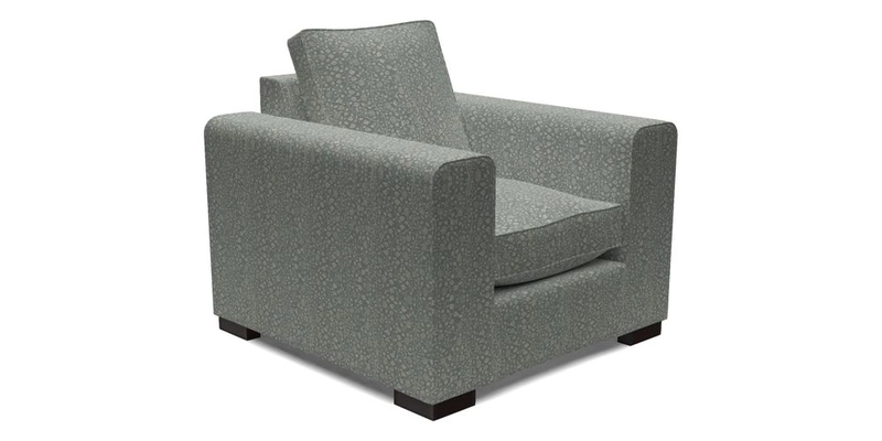 Saxmundham Chair in Two Tone Plain Biscuit