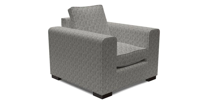 Saxmundham Chair in Two Tone Plain Biscuit