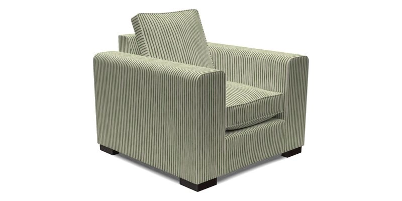 Saxmundham Chair in Two Tone Plain Biscuit