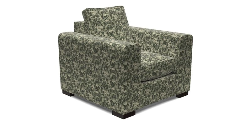 Saxmundham Chair in Two Tone Plain Biscuit