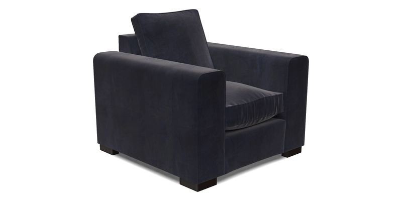 Saxmundham Chair in Two Tone Plain Biscuit