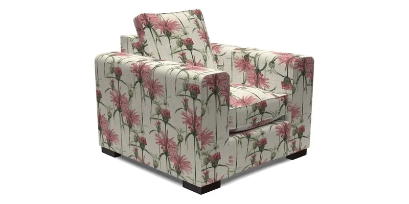 Saxmundham Chair in Two Tone Plain Biscuit