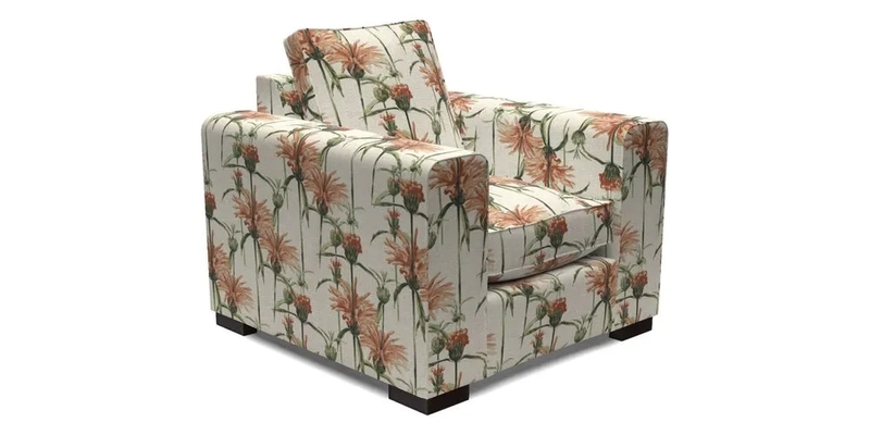 Saxmundham Chair in Two Tone Plain Biscuit