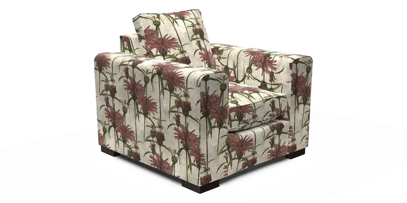 Saxmundham Chair in Two Tone Plain Biscuit