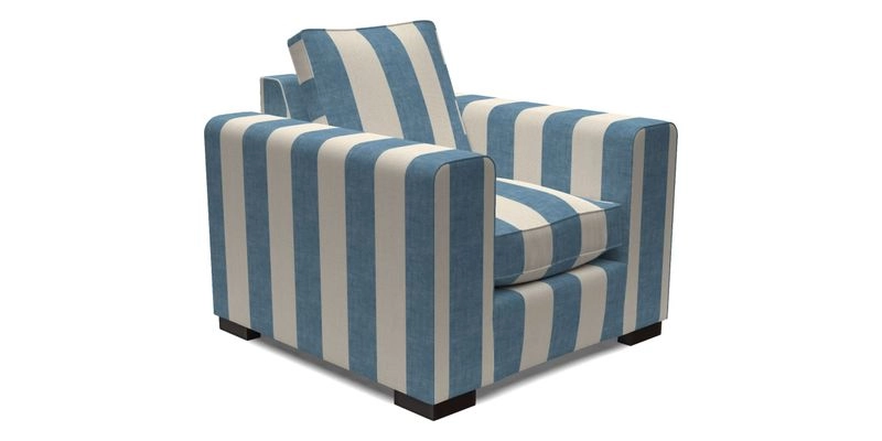 Saxmundham Chair in Two Tone Plain Biscuit