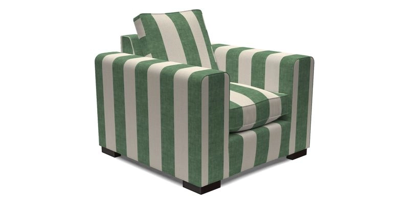 Saxmundham Chair in Two Tone Plain Biscuit