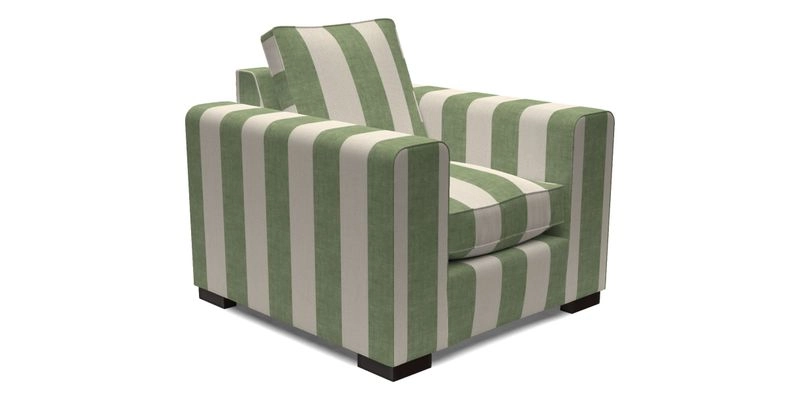 Saxmundham Chair in Two Tone Plain Biscuit