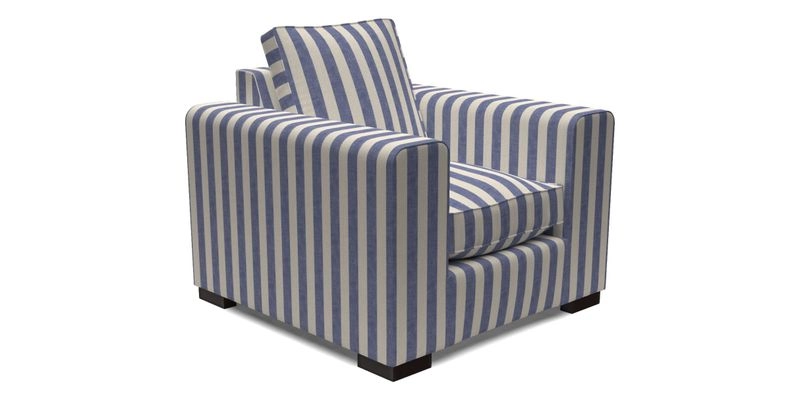 Saxmundham Chair in Two Tone Plain Biscuit