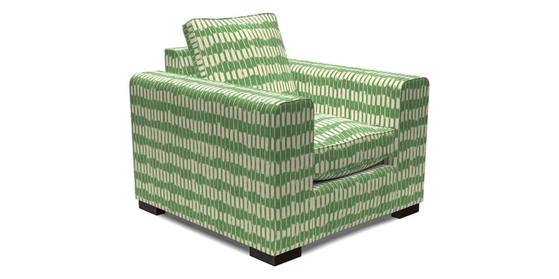 Saxmundham Chair in Two Tone Plain Biscuit