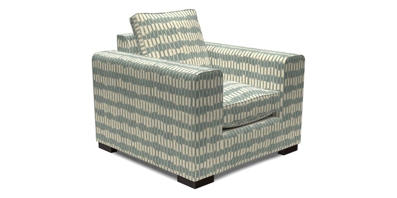 Saxmundham Chair in Two Tone Plain Biscuit