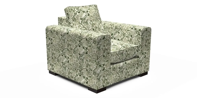 Saxmundham Chair in Two Tone Plain Biscuit