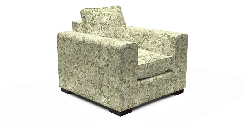 Saxmundham Chair in Two Tone Plain Biscuit