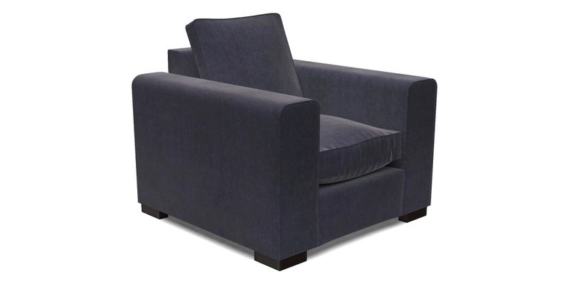 Saxmundham Chair in Two Tone Plain Biscuit