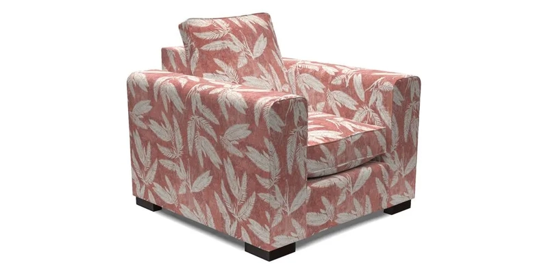 Saxmundham Chair in Two Tone Plain Biscuit